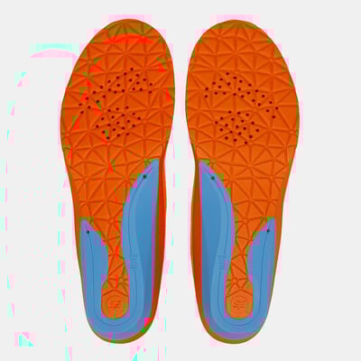Superfeet Flexmed Insole Orange Superfeet Flexmed Insole Orange