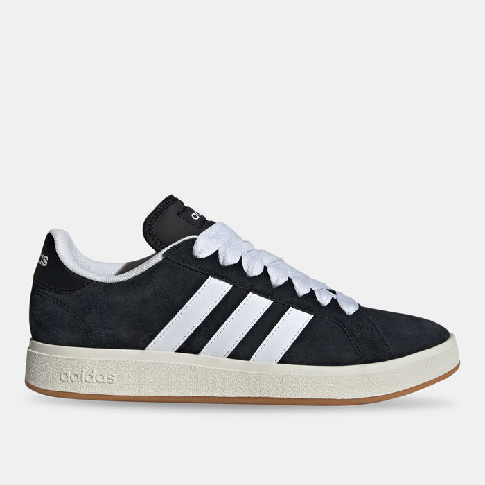 adidas Men's Grand Court Base 00s Shoes Black image number 0