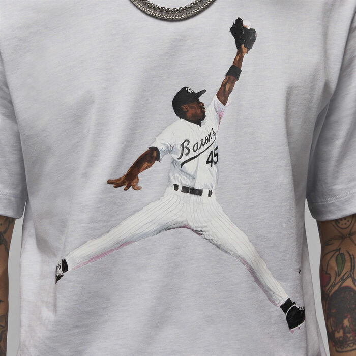Jordan Men's Flight MVP T-Shirt Ivory Jordan Men's Flight MVP T-Shirt Ivory image number 3