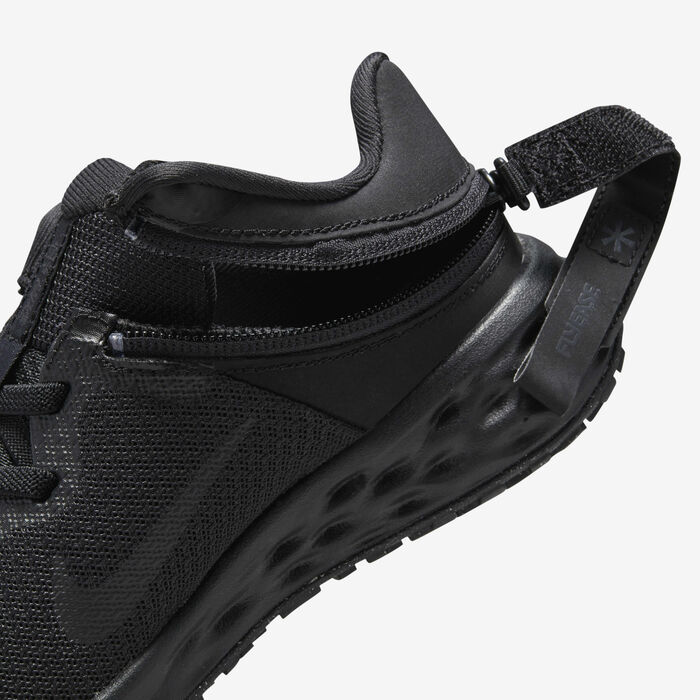 Nike Kids' Revolution 6 FlyEase Shoes Black image number 8