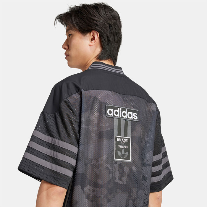 adidas Originals Men's Adibreak Camo T-Shirt Black image number 4