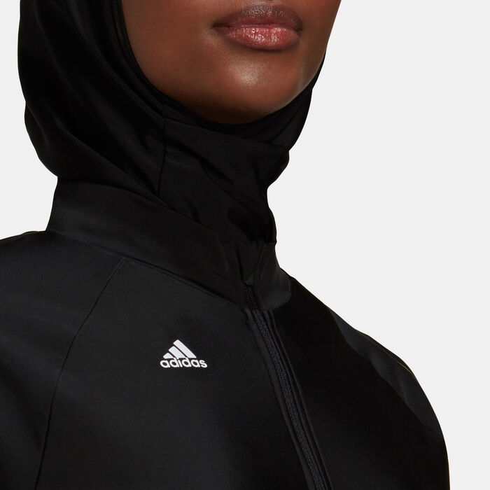 adidas Women's 3-Stripes Swimming Top Black adidas Women's 3-Stripes Swimming Top Black image number 6