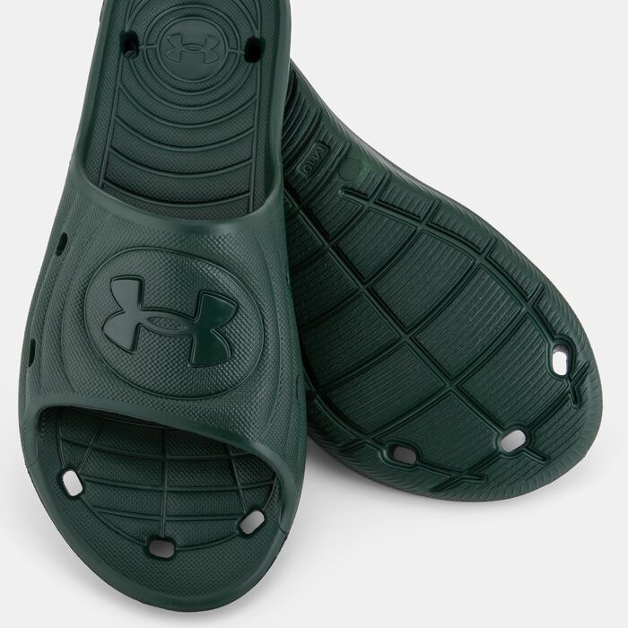 Under Armour Men's Locker IV Slides Green image number 2