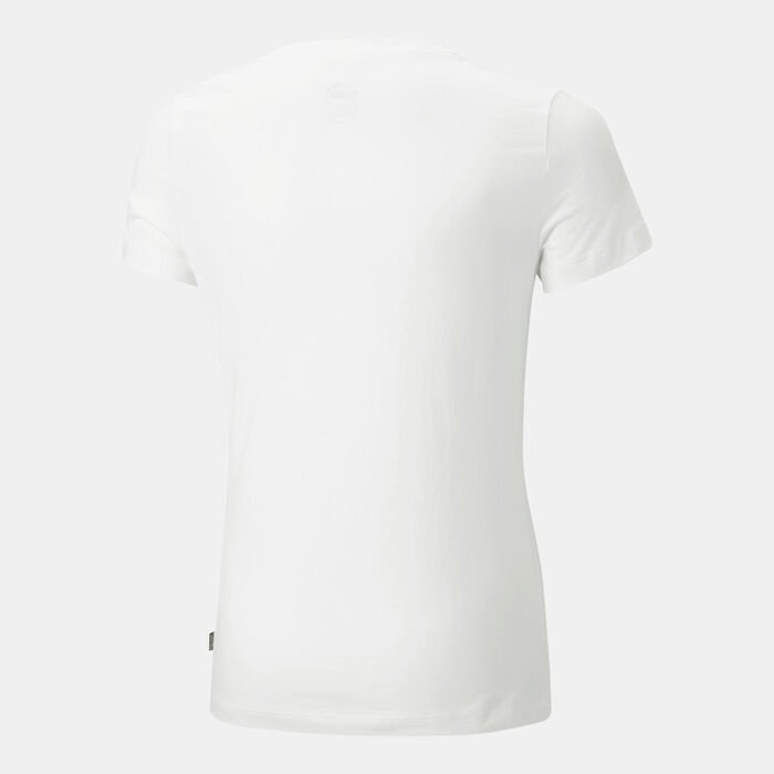 PUMA Kids' Logo Lab Allover Print T-Shirt White PUMA Kids' Logo Lab Allover Print T-Shirt White image number 1