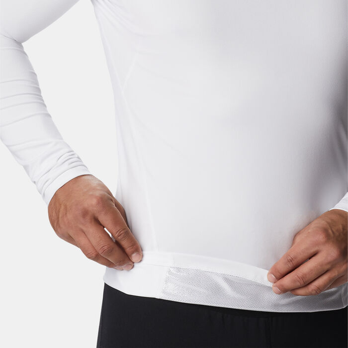Columbia Men's Midweight Stretch Long Sleeve T-Shirt White image number 3