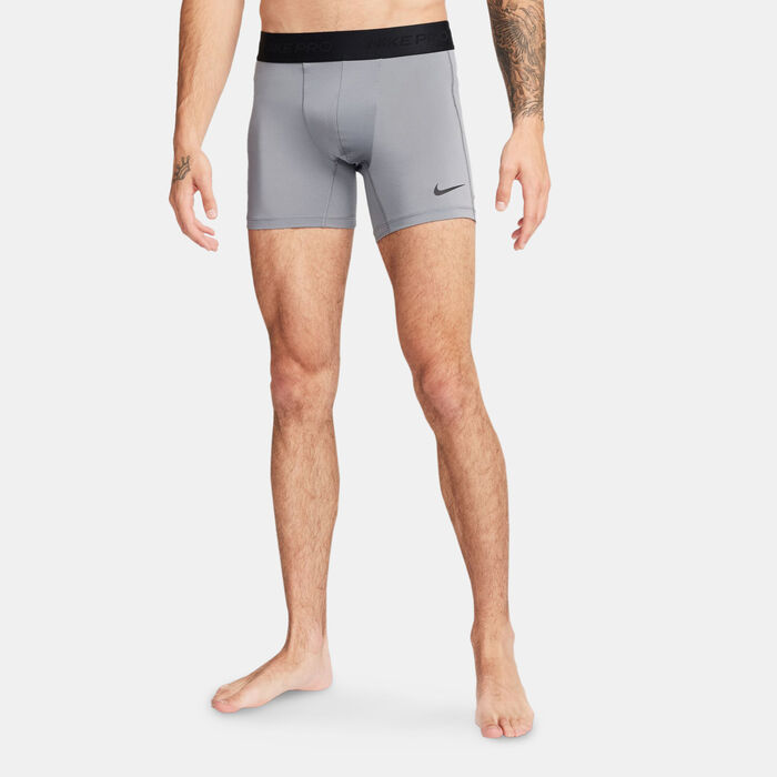 Nike Men's Pro Dri-FIT Brief Shorts Grey image number 0