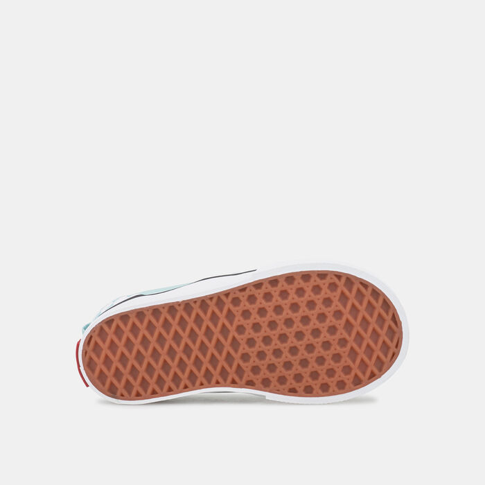 Vans Kids' Checkerboard Slip-On Shoe (Baby and Toddler) Blue image number 3