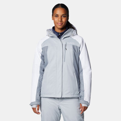 Columbia Women's Snowy Summit Insulated Hiking Jacket Grey