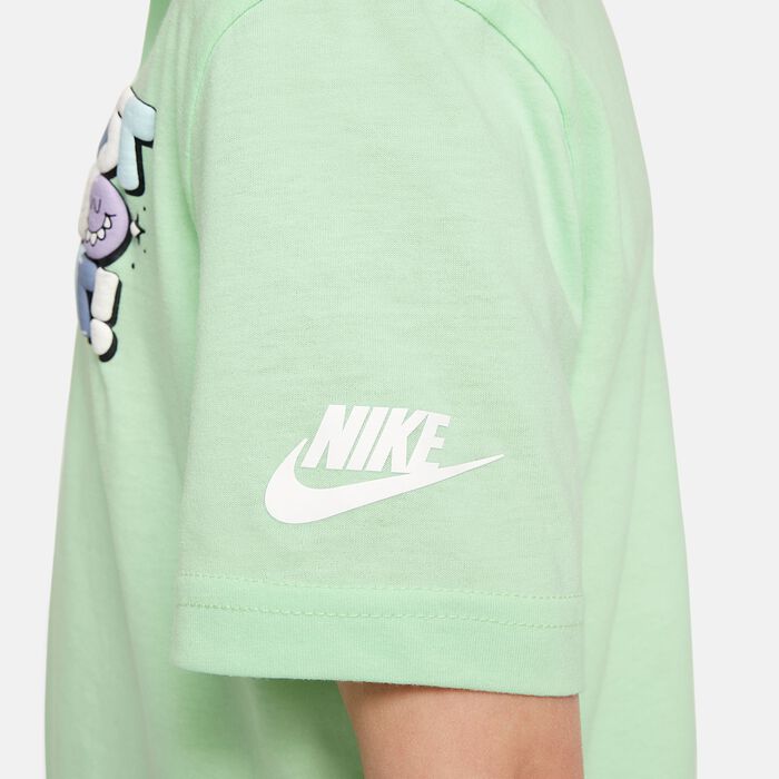 Nike Kids' Sportswear Create Your Own Adventure Polo and Shorts Set Green Nike Kids' Sportswear Create Your Own Adventure Polo and Shorts Set Green image number 3