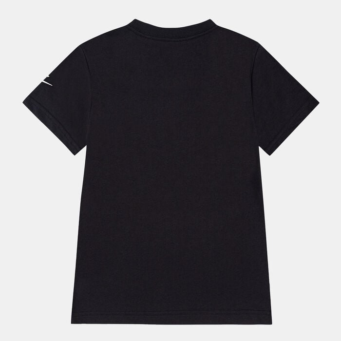 Nike Kids' Futura Block Print T-Shirt Black Nike Kids' Futura Block Print T-Shirt Black image number 1