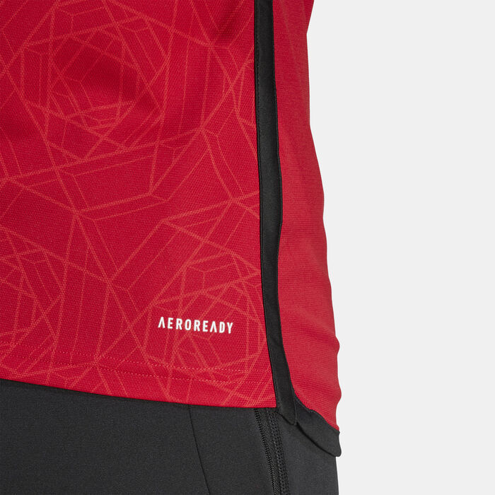 adidas Men's Manchester United Home Jersey - 2023/24 Red adidas Men's Manchester United Home Jersey - 2023/24 Red image number 3