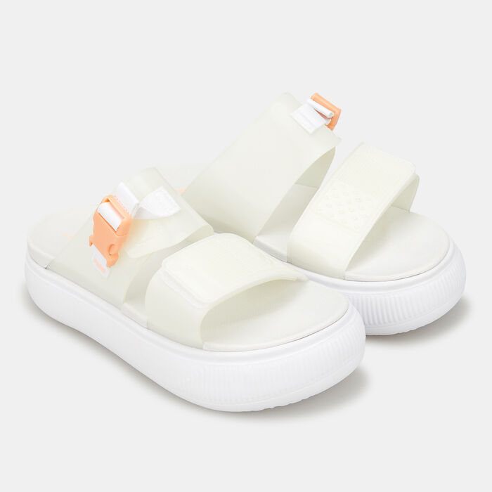 PUMA Women's Mayu Sandals White PUMA Women's Mayu Sandals White image number 1