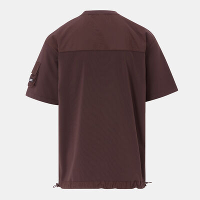 Sun and Sand Sports Men's Hybrid T-Shirt Brown