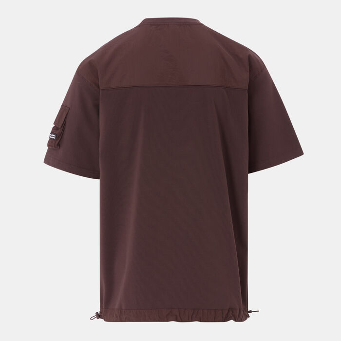 Sun and Sand Sports Men's Hybrid T-Shirt Brown Sun and Sand Sports Men's Hybrid T-Shirt Brown image number 1