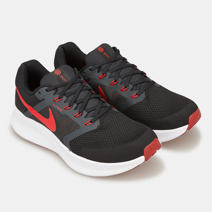 Nike Men's Run Swift 3 Road Running Shoe Black image number 2