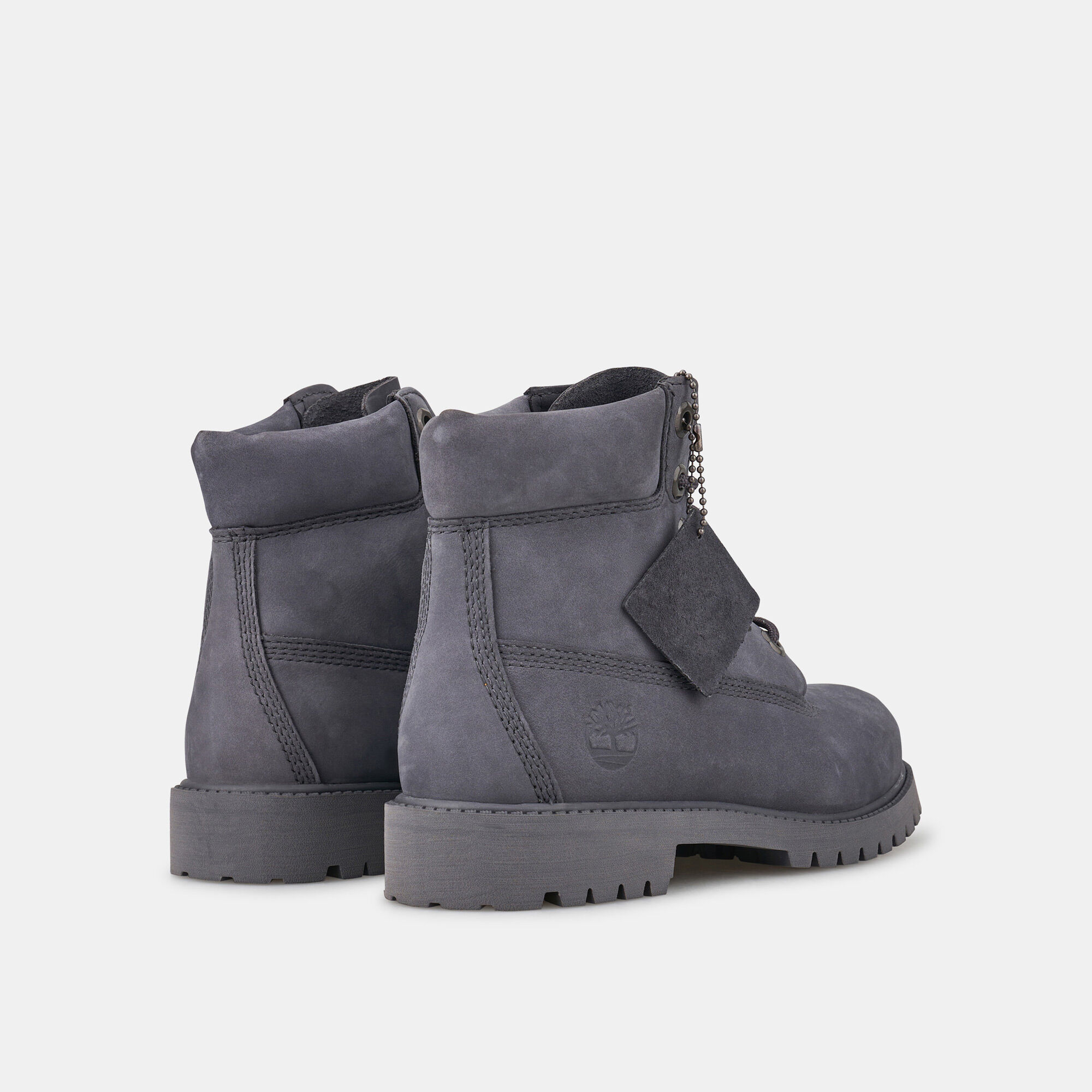 Kids grey cheap timberland boots