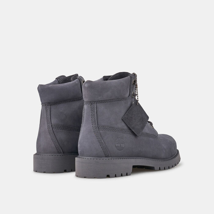 Timberland Kids' 6-Inch Premium Boot Grey image number 2