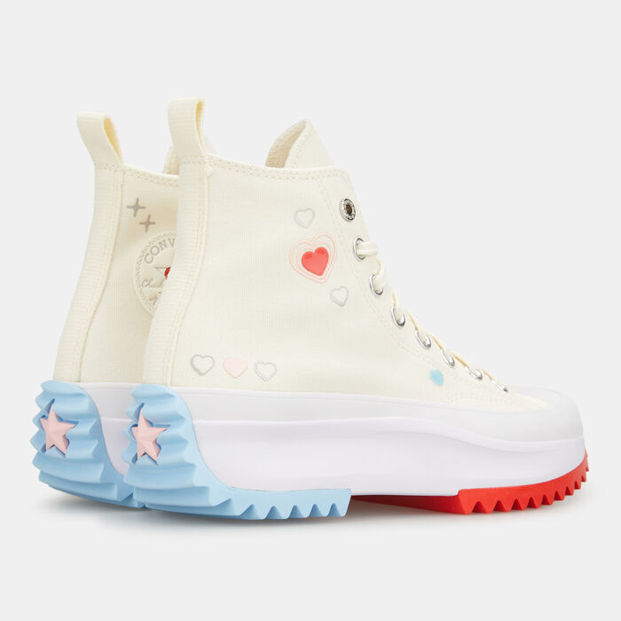 Converse Run Star Hike Platform Unisex Shoes White image number 3