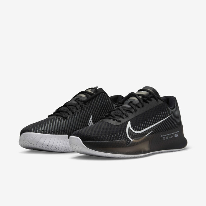 Nike Women's Court Air Zoom Vapor 11 Hard Court Tennis Shoes White Nike Women's Court Air Zoom Vapor 11 Hard Court Tennis Shoes White image number 4