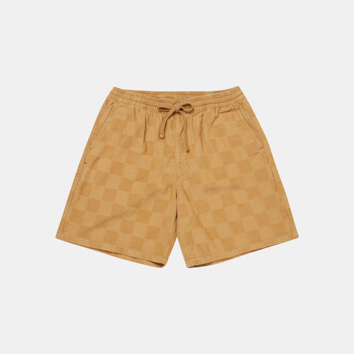 Vans Men's Range Checkerboard Cord Shorts Multi-Color image number 0
