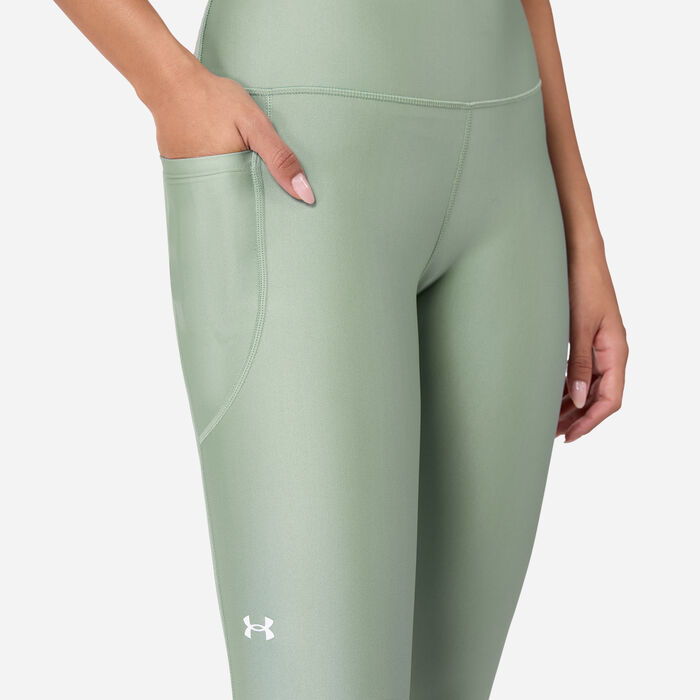 Under Armour Women's UA Tech Leggings Green image number 3
