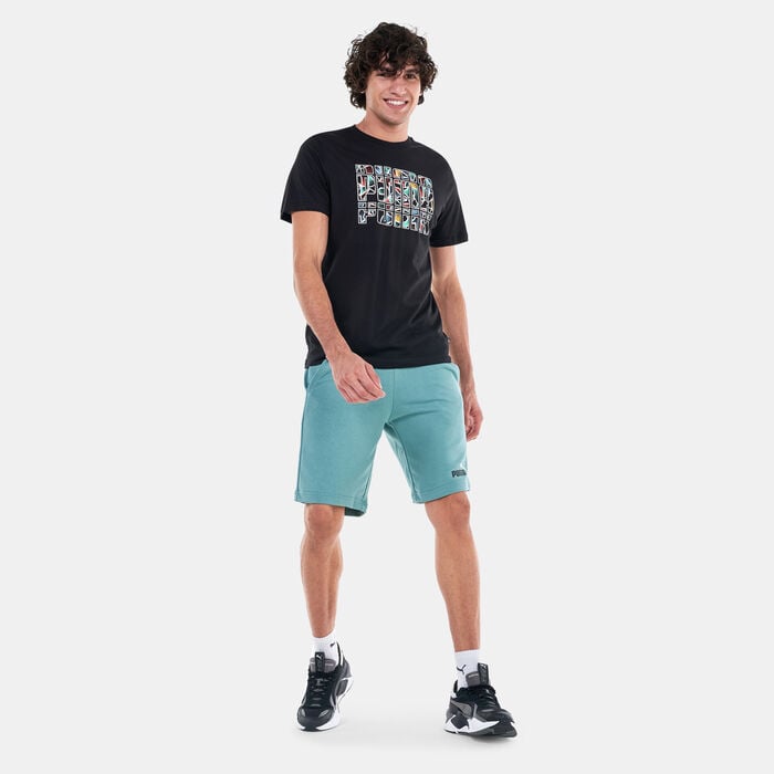 PUMA Men's Graphics Summer T-Shirt Black PUMA Men's Graphics Summer T-Shirt Black image number 2