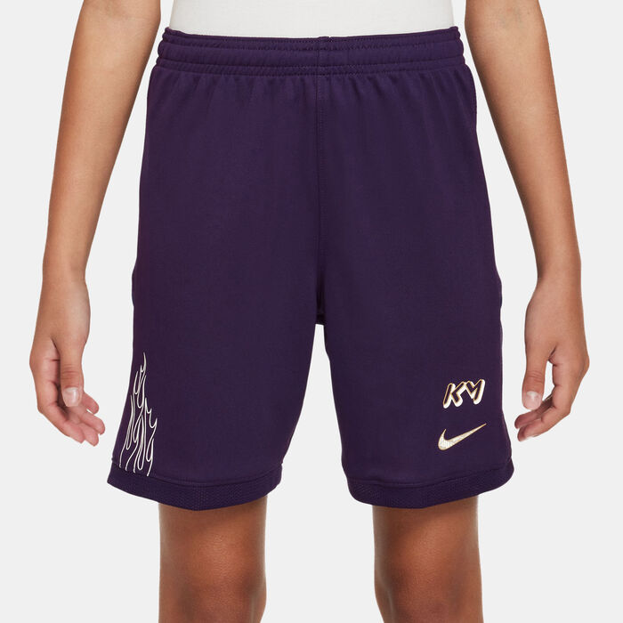 Nike Kids' Kylian Mbappe Dri-FIT Academy25 Football Shorts Purple Nike Kids' Kylian Mbappe Dri-FIT Academy25 Football Shorts Purple image number 3