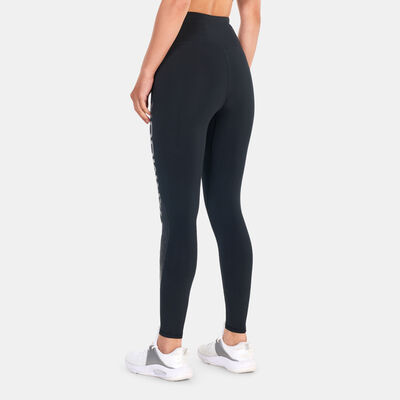 Under Armour Women's UA Motion Branded Ankle Leggings Black