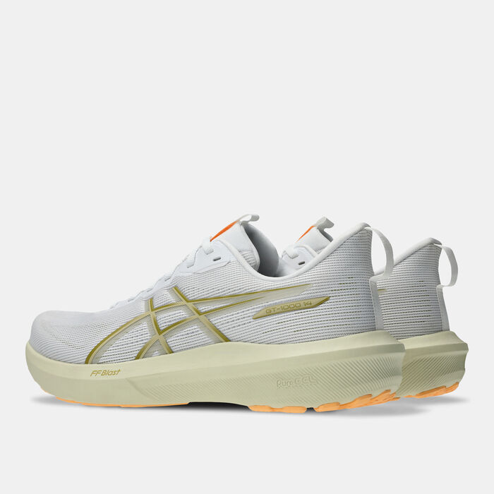 ASICS Men's GT-1000 14 Shoes White ASICS Men's GT-1000 14 Shoes White image number 2