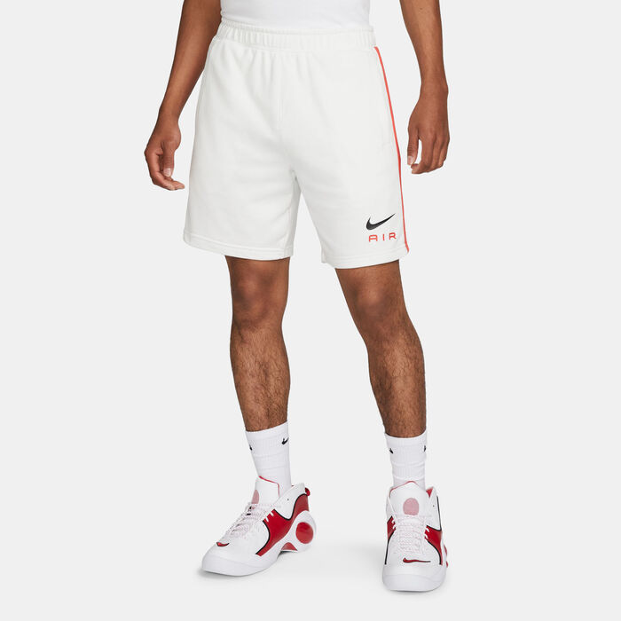 Nike Men's Air French Terry Shorts White Nike Men's Air French Terry Shorts White image number 0