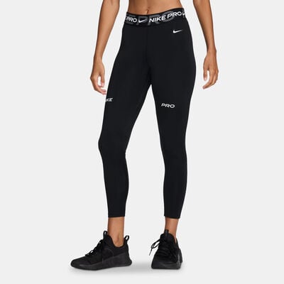 Nike Women's Pro Graphic 7/8 Leggings Black Nike Women's Pro Graphic 7/8 Leggings Black