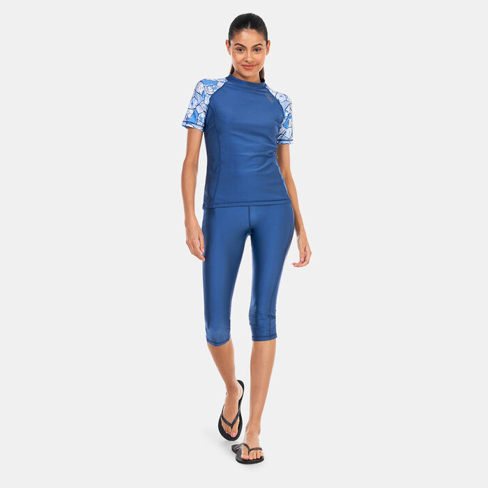 COEGA Women's Rashguard Blue COEGA Women's Rashguard Blue image number 2