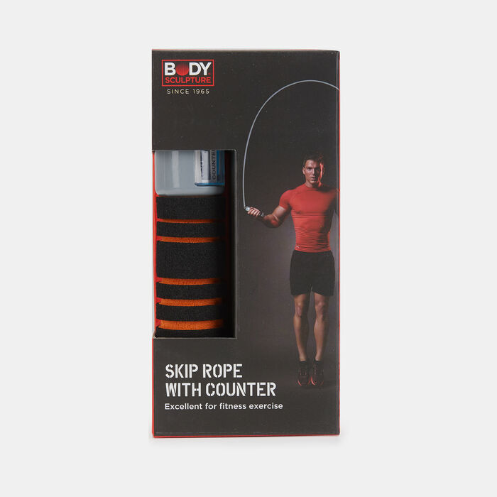 Body Sculpture 9-inch Skip Rope with Counter Multi-Color Body Sculpture 9-inch Skip Rope with Counter Multi-Color image number 0