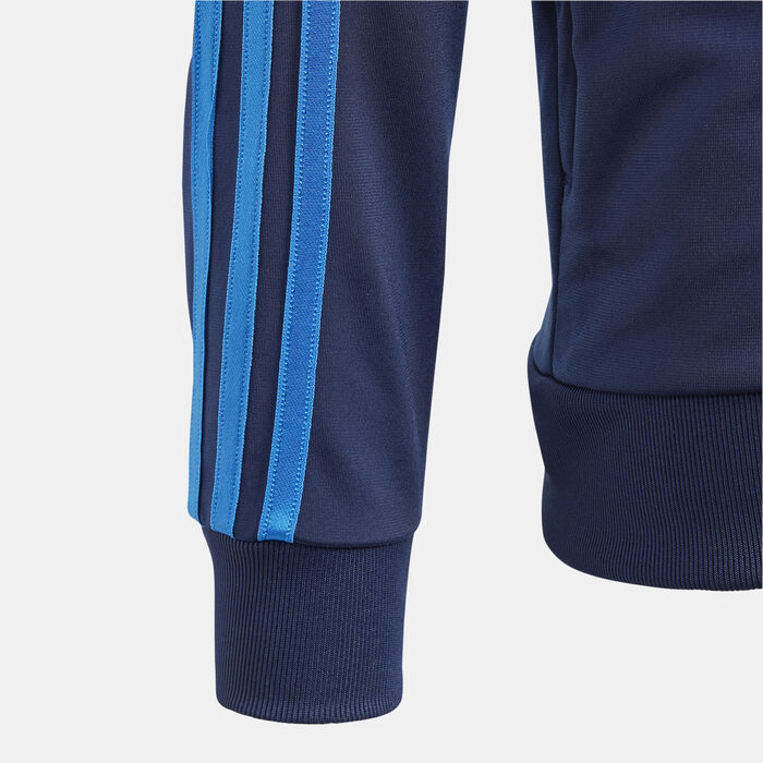 adidas Originals Kids' VRCT SST Track Jacket Blue adidas Originals Kids' VRCT SST Track Jacket Blue image number 3