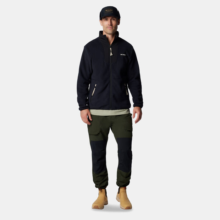 Columbia Men's Sequoia Grove Fleece Full-Zip Jacket Black Columbia Men's Sequoia Grove Fleece Full-Zip Jacket Black image number 3