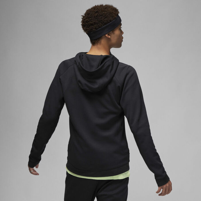 Jordan Men's Dri-FIT Sport Air Fleece Full-Zip Hoodie Black Jordan Men's Dri-FIT Sport Air Fleece Full-Zip Hoodie Black image number 1