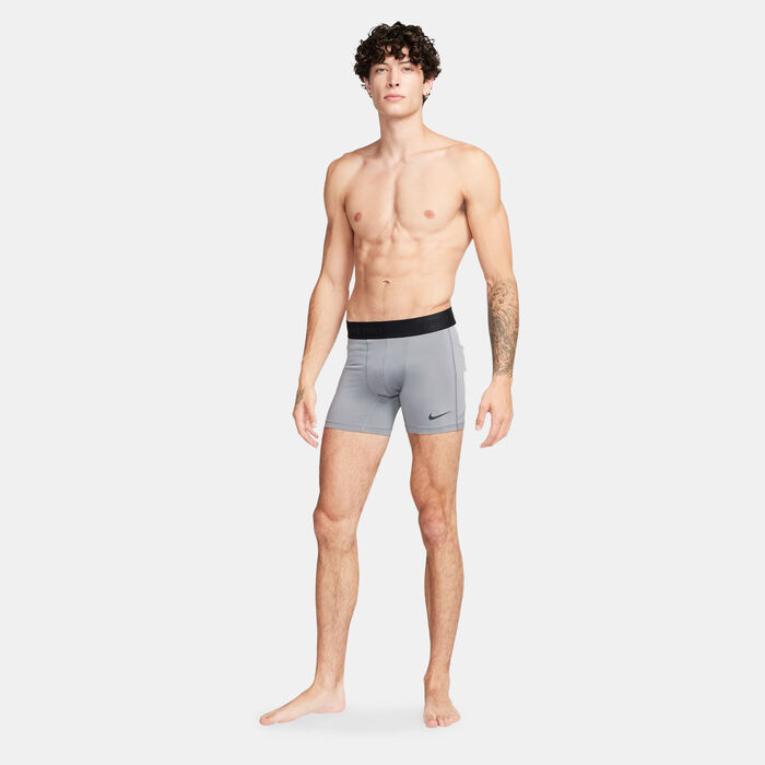 Nike Men's Pro Dri-FIT Brief Shorts Grey image number 2