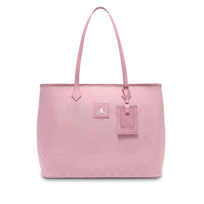Jordan Monogram Tote Bag Pink Jordan Monogram Tote Bag Pink image number 3