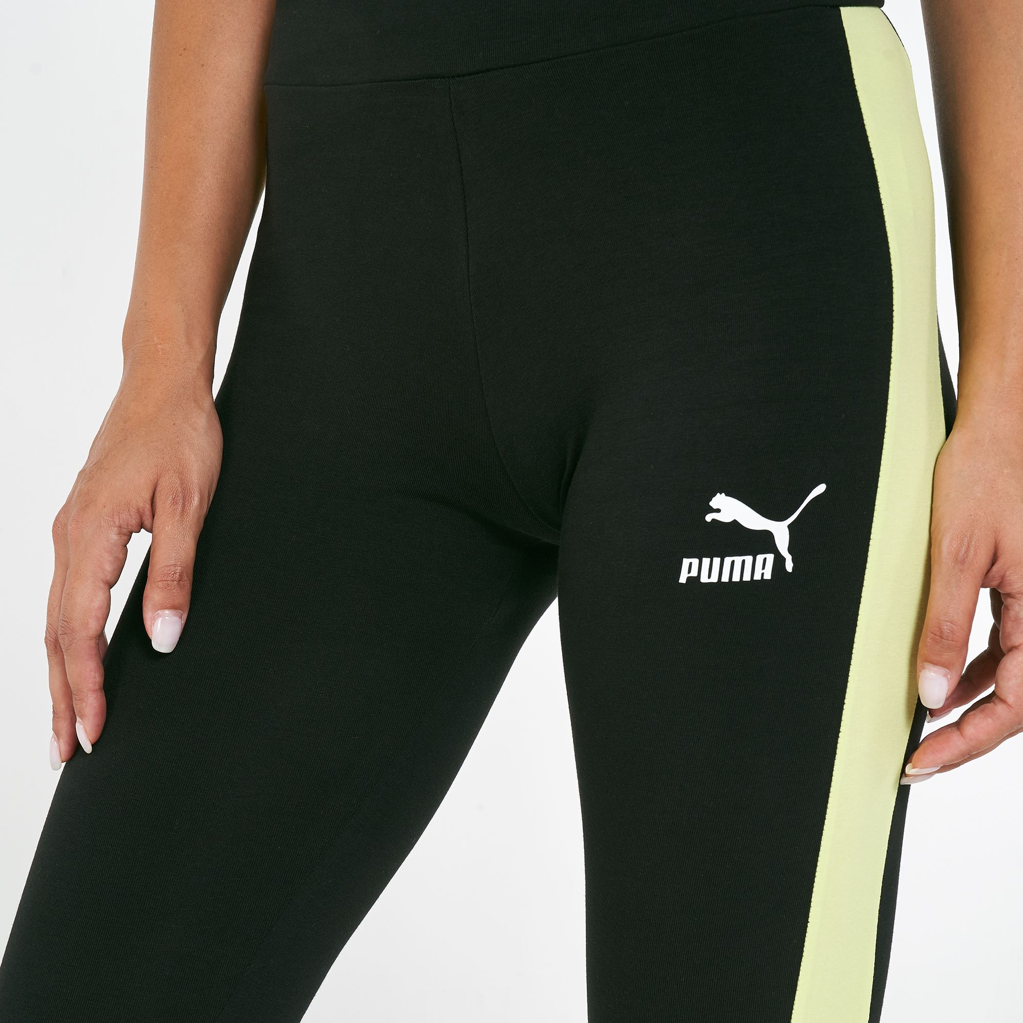 Puma women's classics shop logo t7 leggings