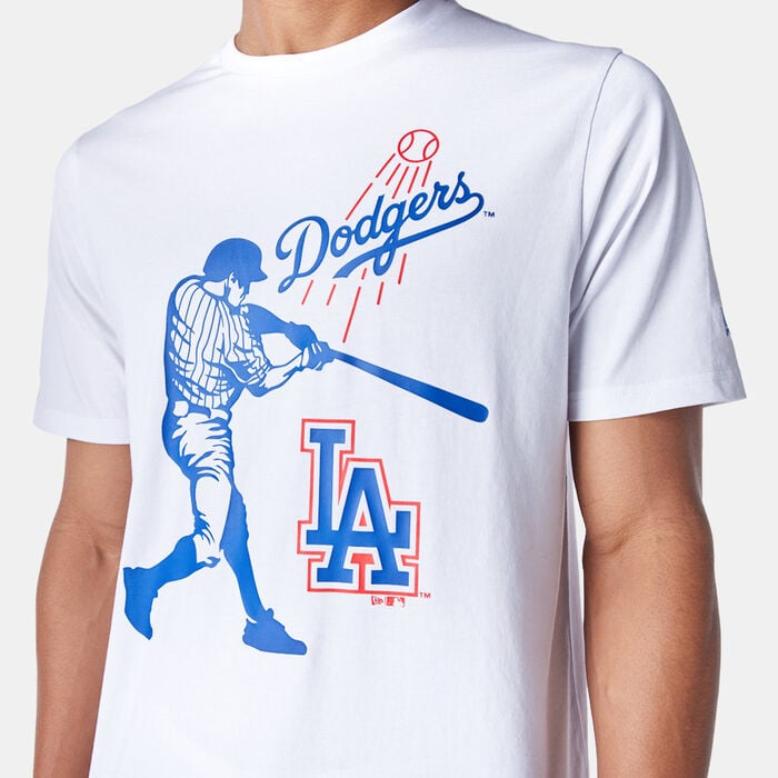 New Era Men's MLB Los Angeles Dodgers T-Shirt White New Era Men's MLB Los Angeles Dodgers T-Shirt White image number 4