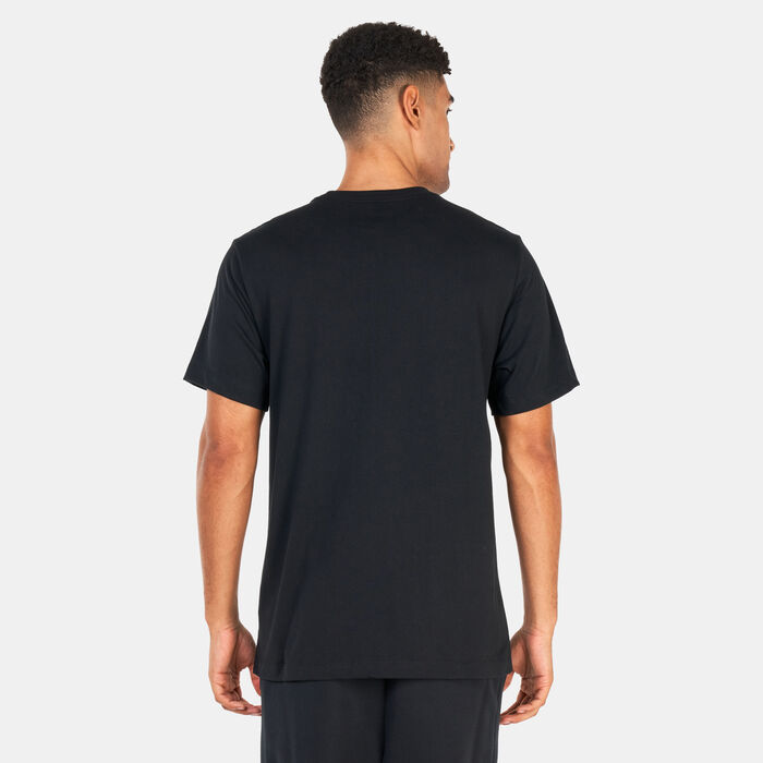 Jordan Men's Air Stretch T-Shirt Black Jordan Men's Air Stretch T-Shirt Black image number 1