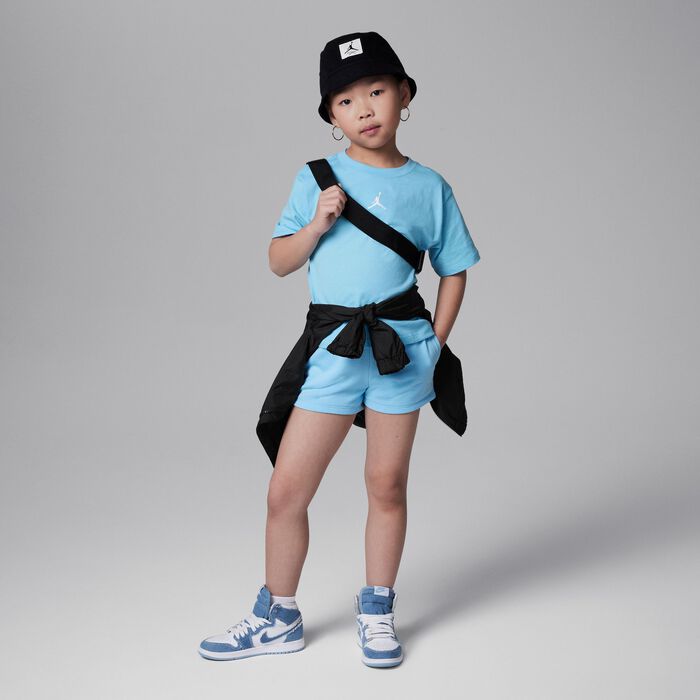 Jordan Kids' Essentials Tee T-Shirt Blue Jordan Kids' Essentials Tee T-Shirt Blue image number 2