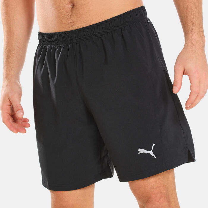 PUMA Men's Run Favorite Woven 7-Inch Session Shorts Black image number 3