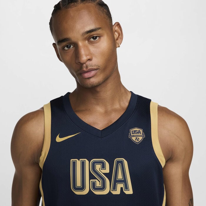 Nike Men's USAB Limited Basketball Replica Jersey Blue Nike Men's USAB Limited Basketball Replica Jersey Blue image number 2