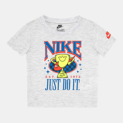 Nike Kids' Sportswear AYG Jersey and Shorts Set Red Nike Kids' Sportswear AYG Jersey and Shorts Set Red