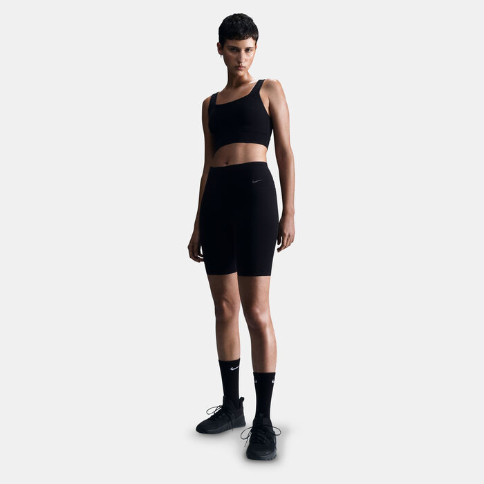 Nike Women's Zenvy Bike Shorts Black image number 2