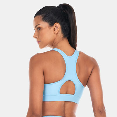 Under Armour Women's UA Evolved Graphic Sports Bra Blue Under Armour Women's UA Evolved Graphic Sports Bra Blue