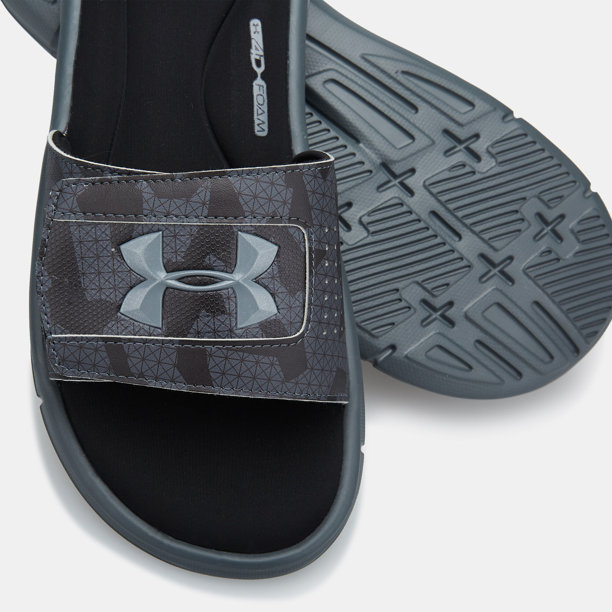 Under armour men's ignite bustle v slide sandal on sale