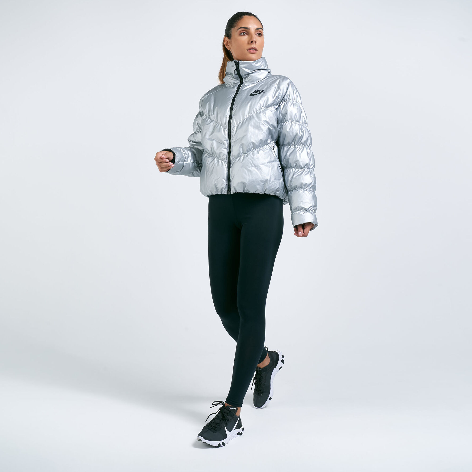 Nike women's sportswear synthetic fill puffer jacket sales