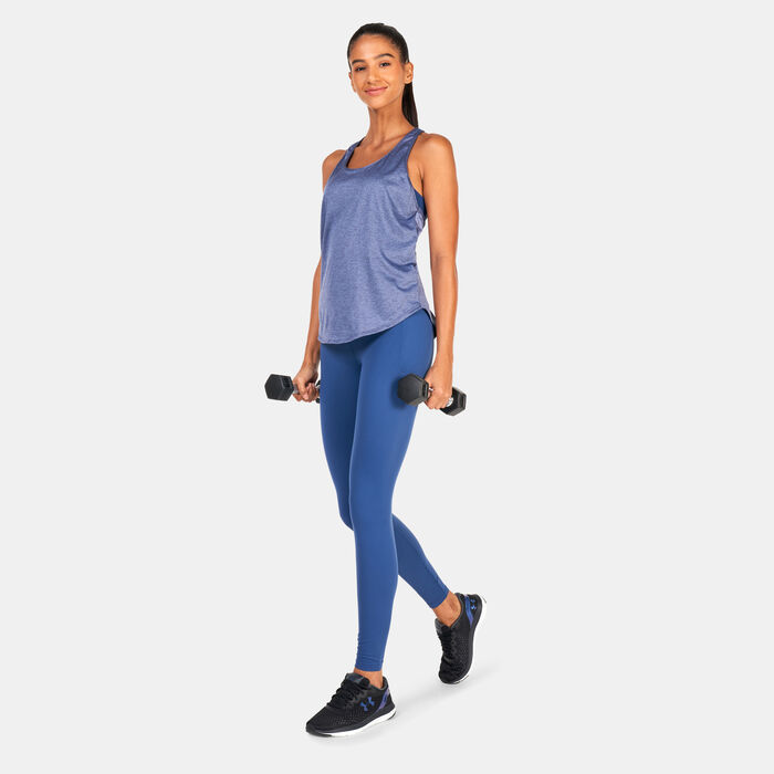 Under Armour Women's UA Tech™ Vent Tank Top Purple Under Armour Women's UA Tech™ Vent Tank Top Purple image number 2